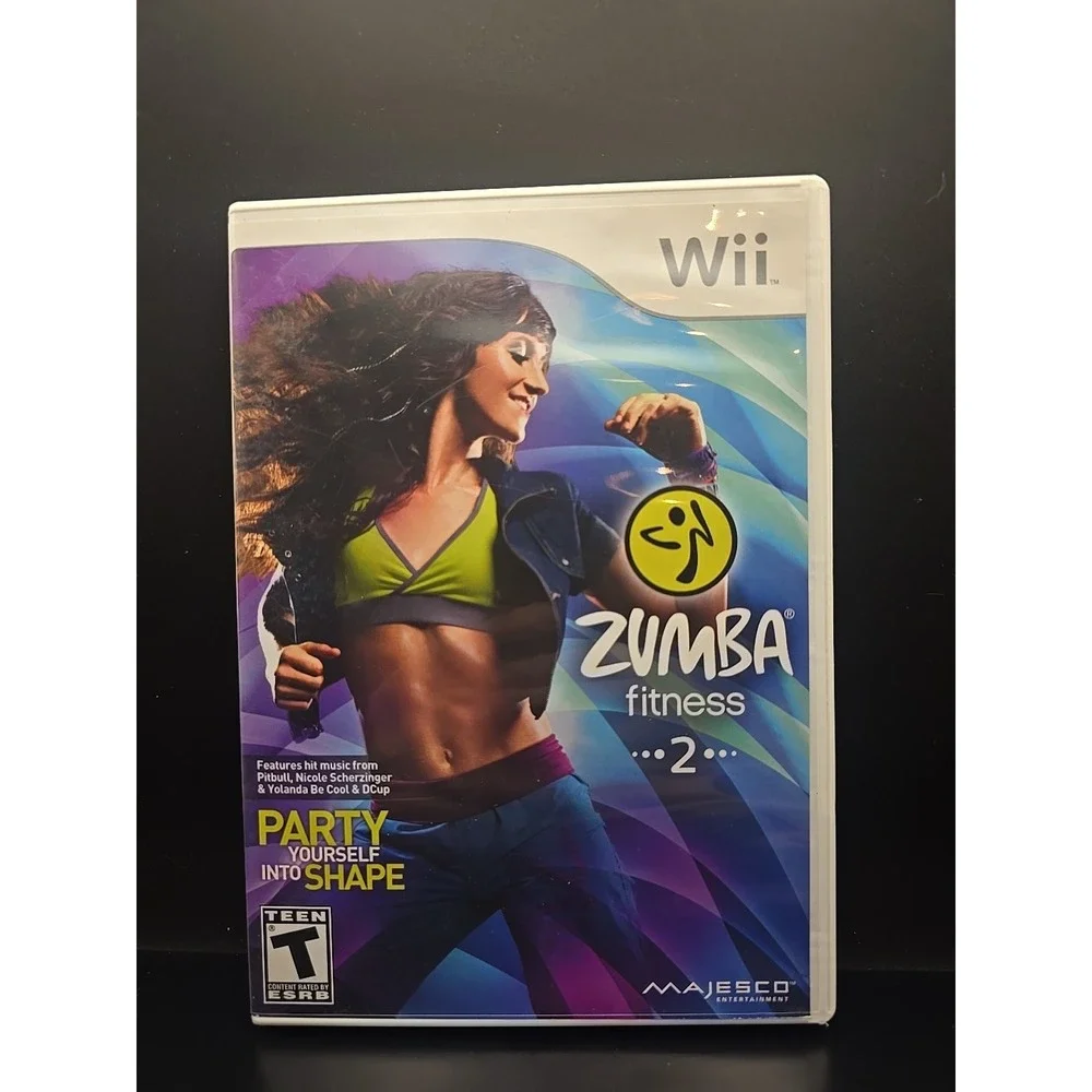 Zumba Fitness 2 Nintendo Wii Video Game Workout Exercise